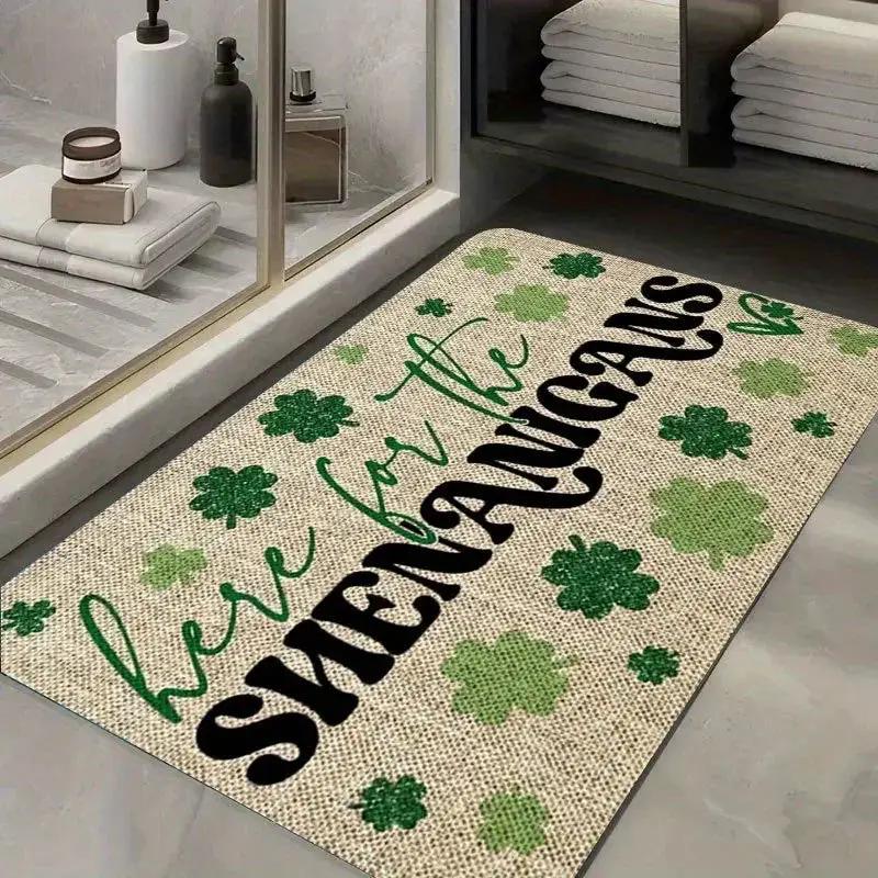 Floor Mat - Non-Slip Rubber Glitter by House Of Avana