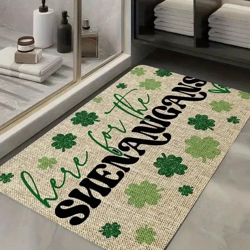 Floor Mat - Non-Slip Rubber Glitter by House Of Avana