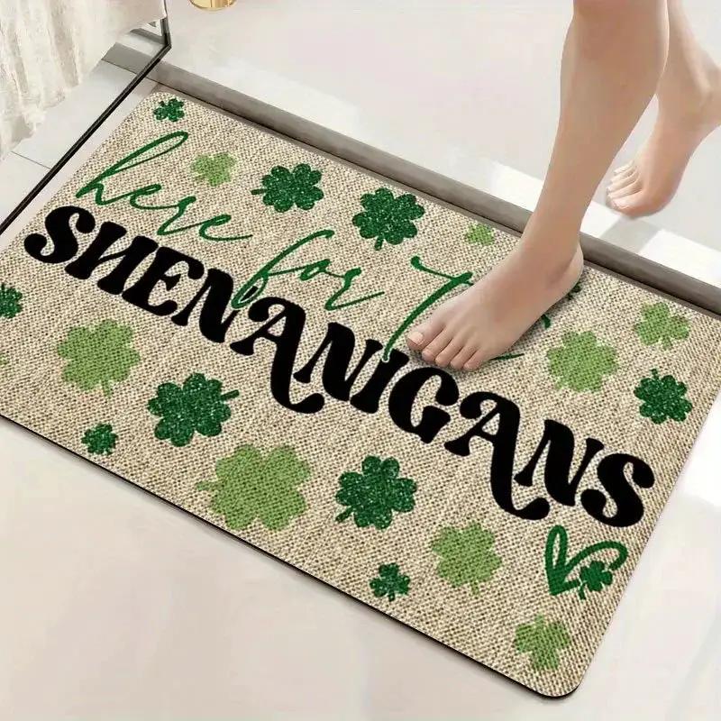 Floor Mat - Non-Slip Rubber Glitter by House Of Avana