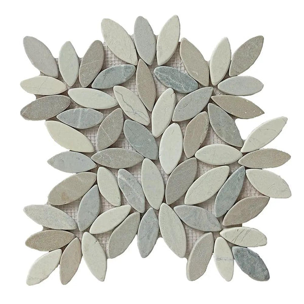 Floresta Flower Natural Pebble Mosaics 12x12