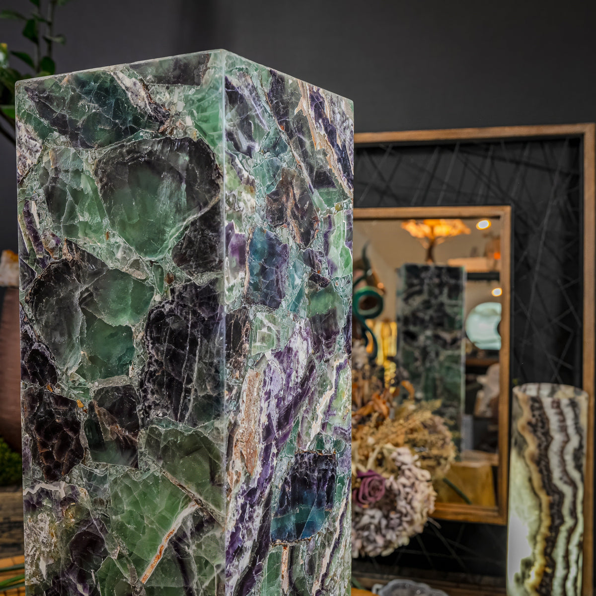 Fluorite Crystal Table Lamp (Medium Size) #5, photo 14 of 15