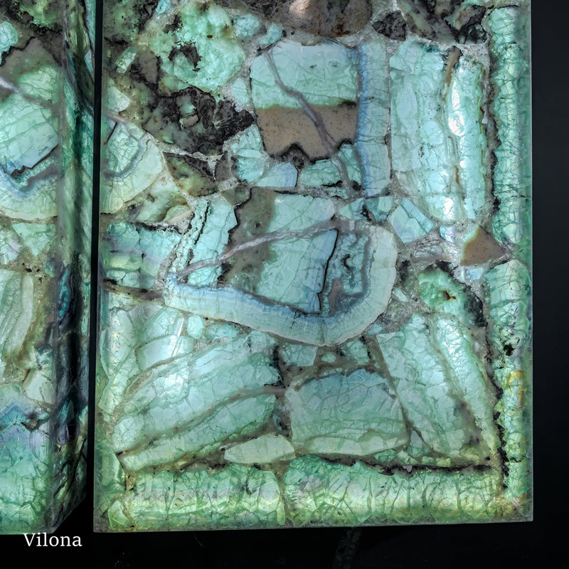 Fluorite Crystal Wall Panels #6 (Pair), photo 14 of 17