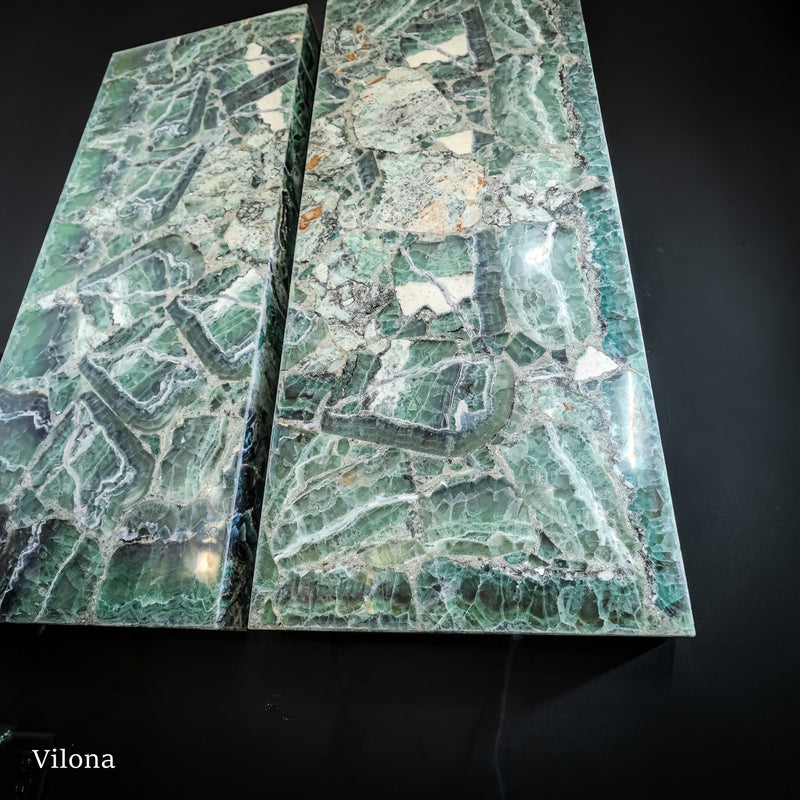 Fluorite Crystal Wall Panels #6 (Pair), photo 16 of 17