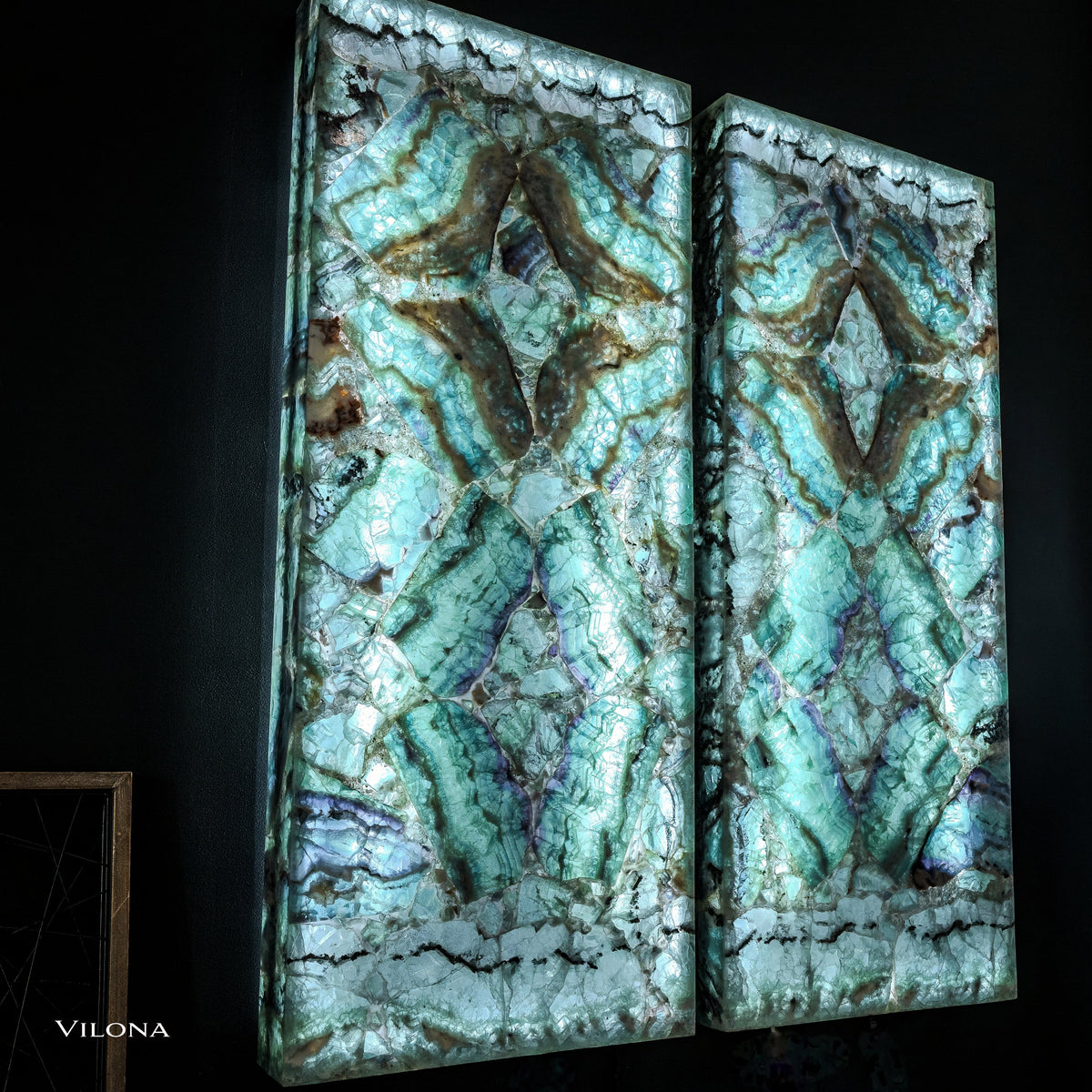 Fluorite Crystal Wall Panels (Set #5 Out Of 7), photo 2 of 11