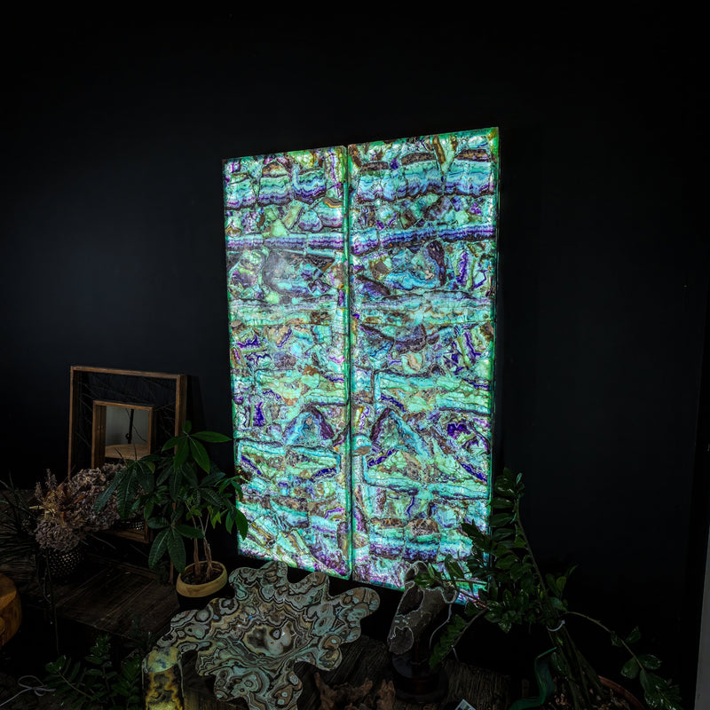 Fluorite Crystal Wall Panels (Set #6), photo 4 of 14