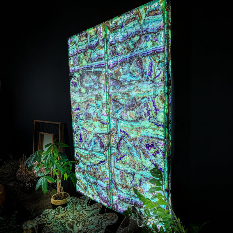 Fluorite Crystal Wall Panels (Set #6), photo 8 of 14