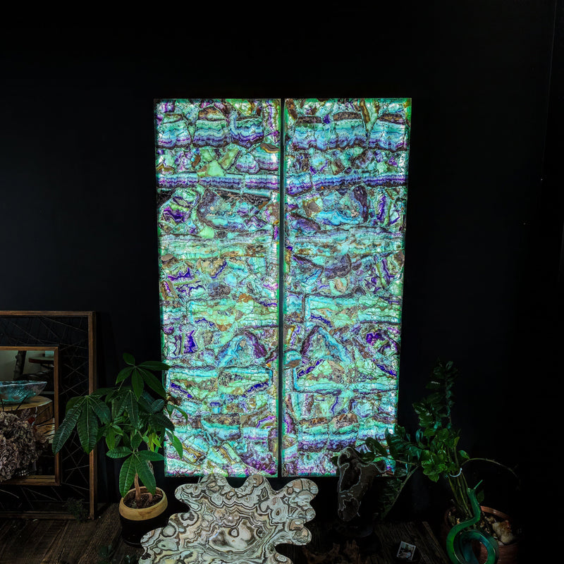 Fluorite Crystal Wall Panels (Set #6), photo 3 of 14