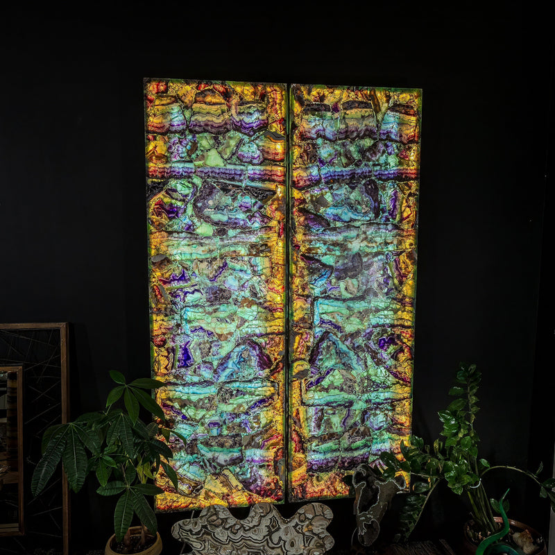 Fluorite Crystal Wall Panels (Set #6), photo 2 of 14