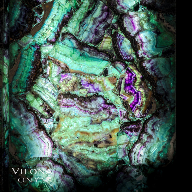 Fluorite Crystal Wall Panels (Set #8) Mosaic, photo 6 of 13