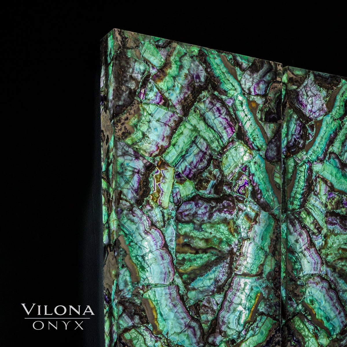 Fluorite Crystal Wall Panels (Set #8) Mosaic, photo 3 of 13