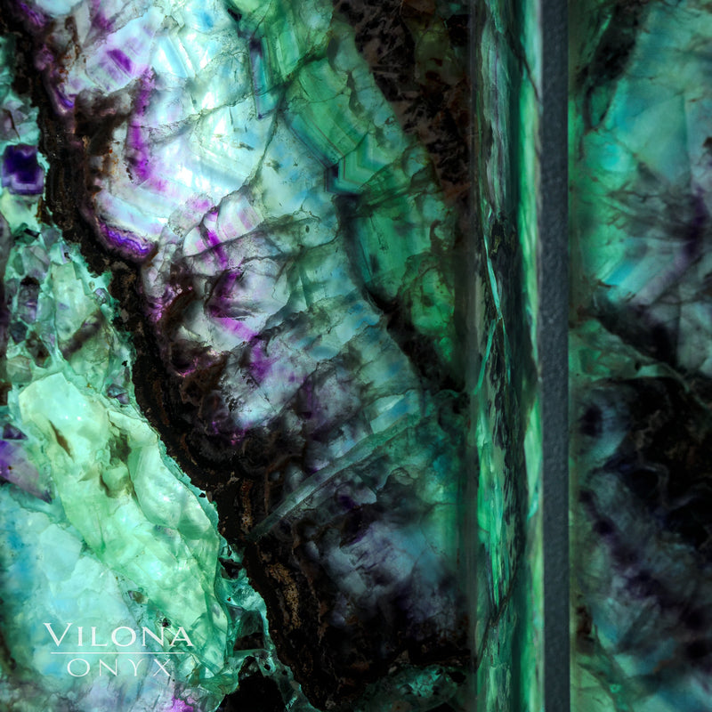 Fluorite Crystal Wall Panels (Set #8) Mosaic, photo 5 of 13