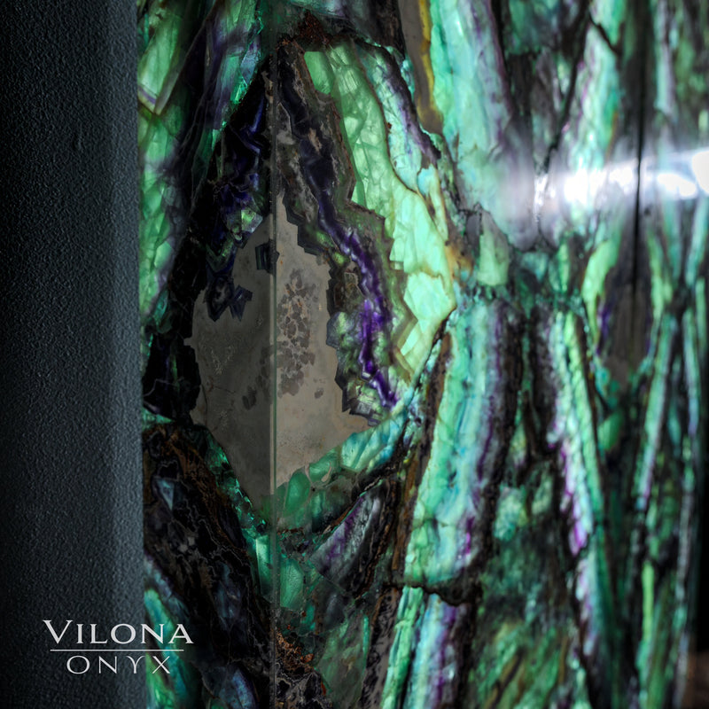 Fluorite Crystal Wall Panels (Set #8) Mosaic, photo 4 of 13