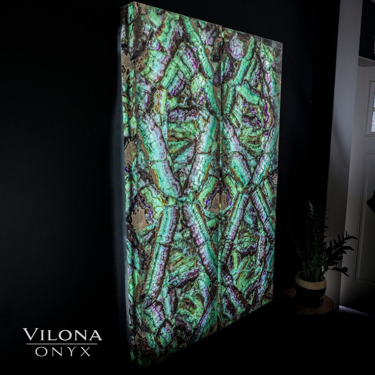 Fluorite Crystal Wall Panels (Set #8) Mosaic, photo 9 of 13