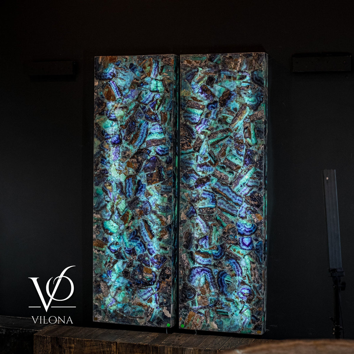 Fluorite Crystal Wall Panels (Set #9) Mosaic, photo 6 of 12