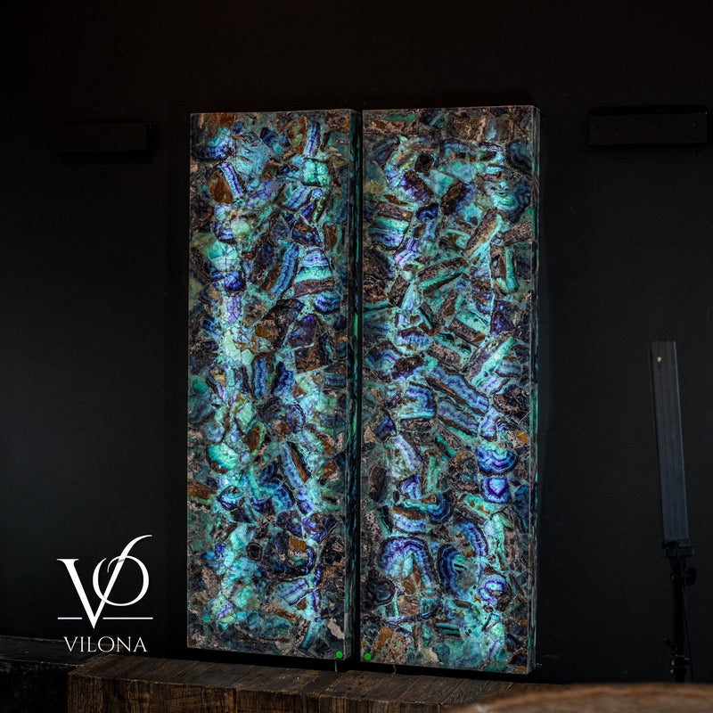 Fluorite Crystal Wall Panels (Set #9) Mosaic, photo 6 of 12