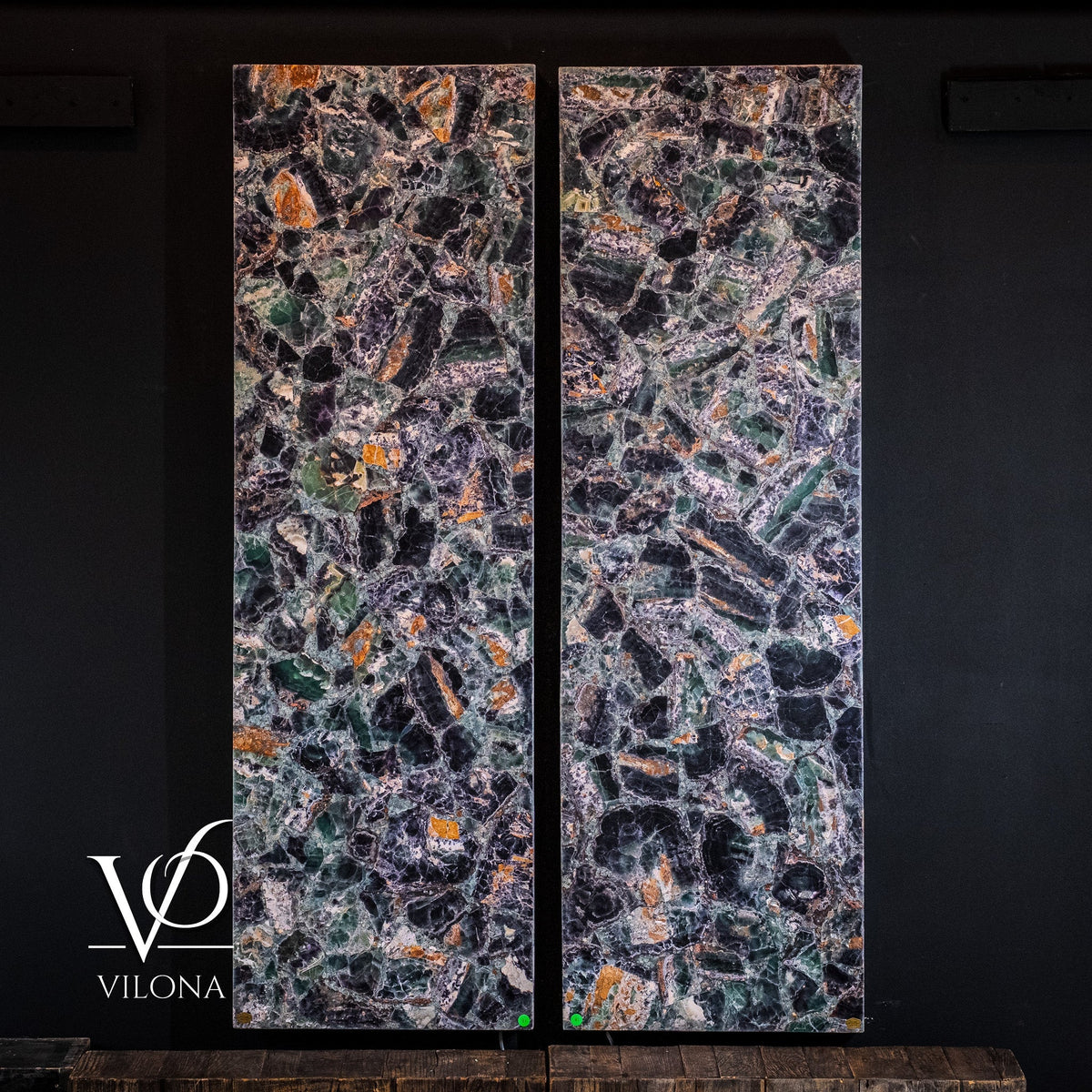 Fluorite Crystal Wall Panels (Set #9) Mosaic, photo 12 of 12