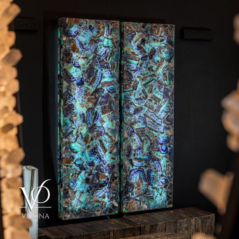 Fluorite Crystal Wall Panels (Set #9) Mosaic, photo 4 of 12