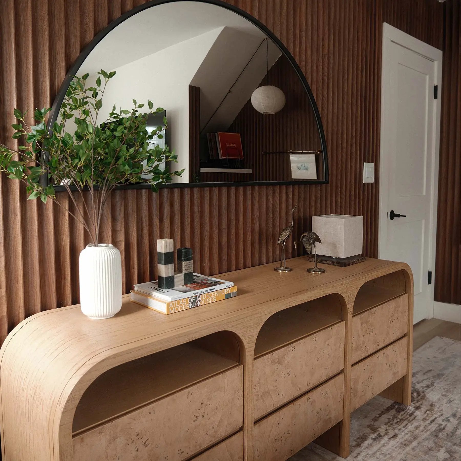 Fluted Wood Panels by andor willow