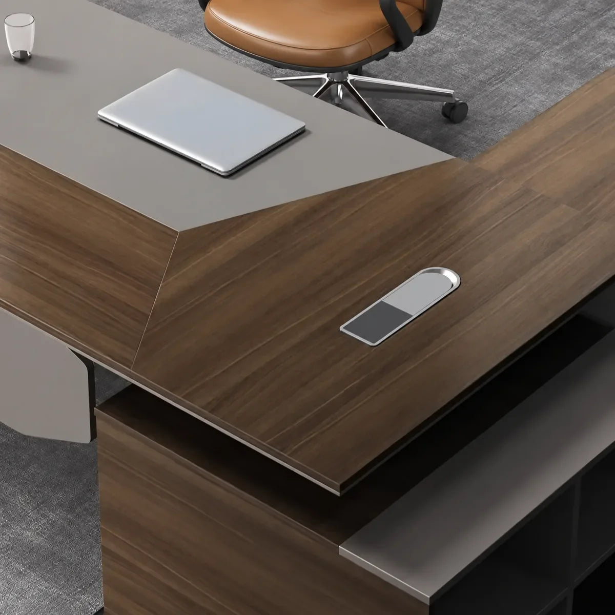 Flynn · Modern L-Shaped Executive Desk, photo 7 of 9
