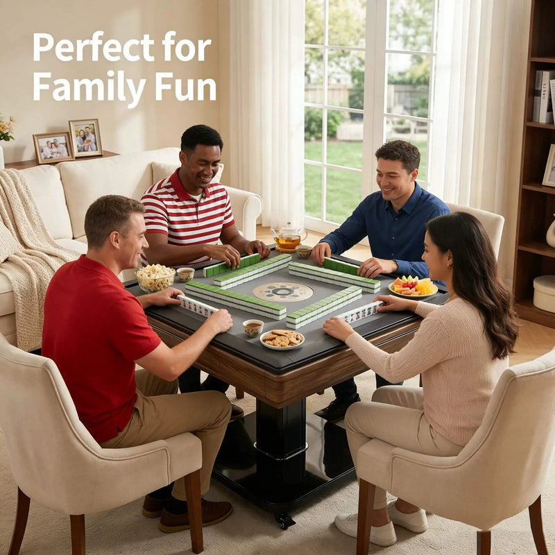 Foldable Automatic Mahjong Table With Wheels And Hard Cover (SAK63158) by SAKSBY WHOLESALE