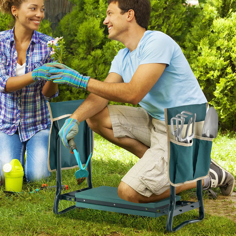 Folding Garden Kneeler and Seat Bench by DirectDeals