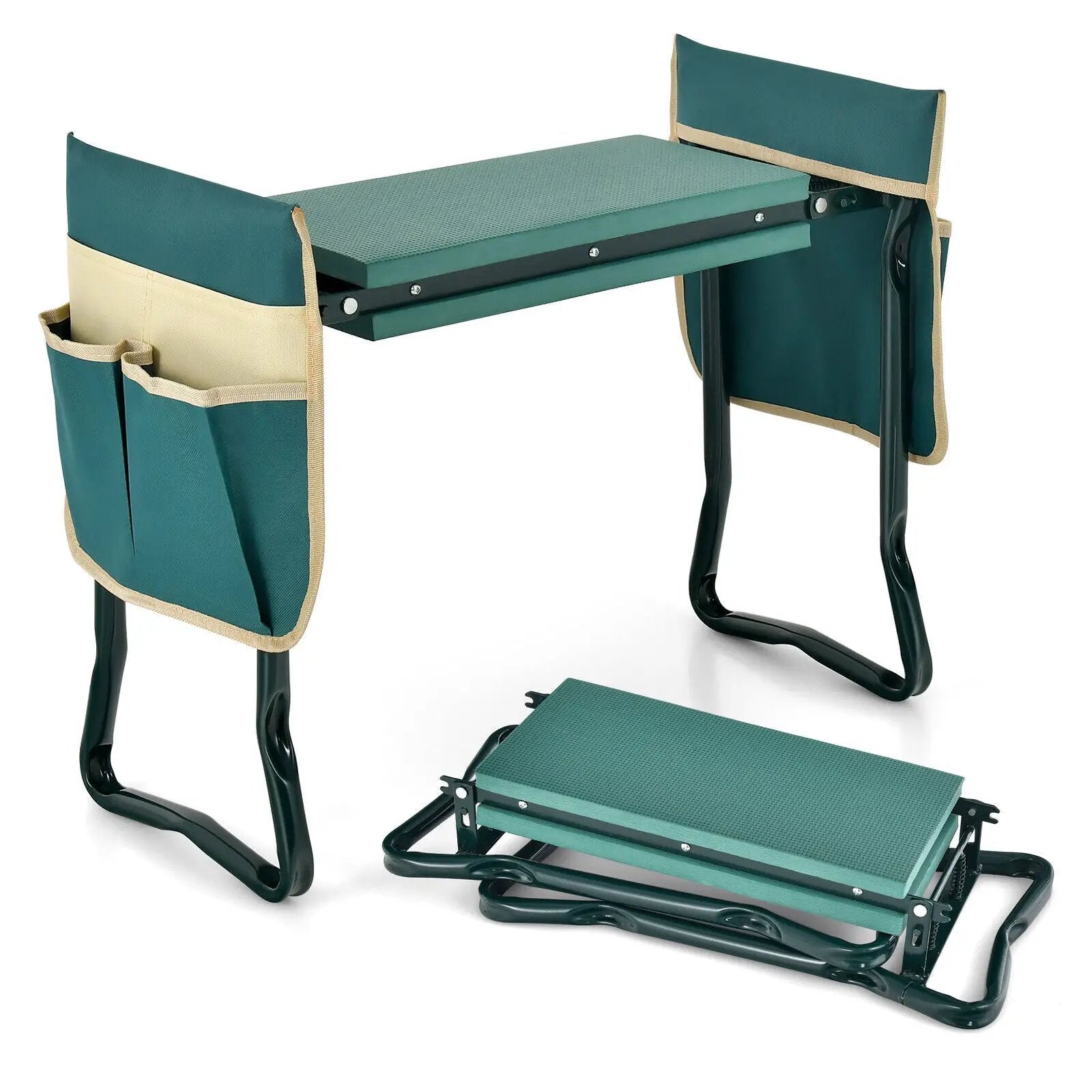Folding Garden Kneeler and Seat Bench by DirectDeals