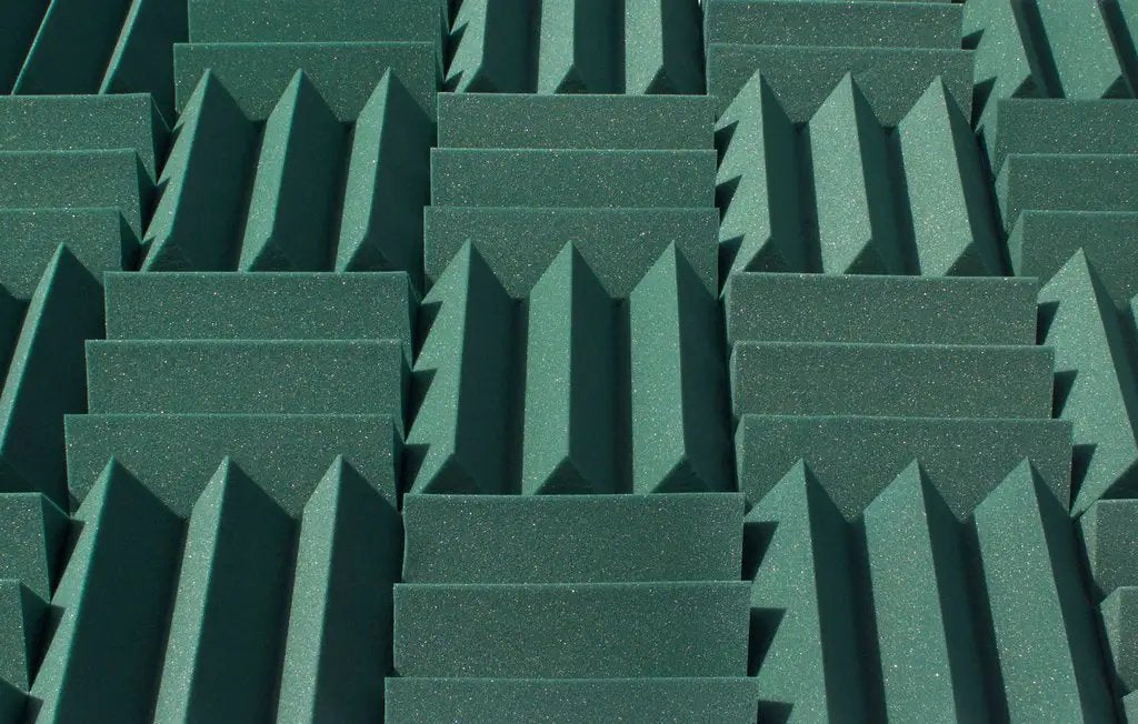 4 Inch Acoustic Foam Wedge Style Panels - 13 Color Options by SoundAssured