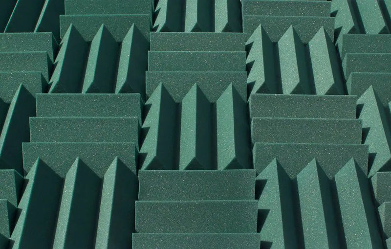4 Inch Acoustic Foam Wedge Style Panels - 13 Color Options by SoundAssured