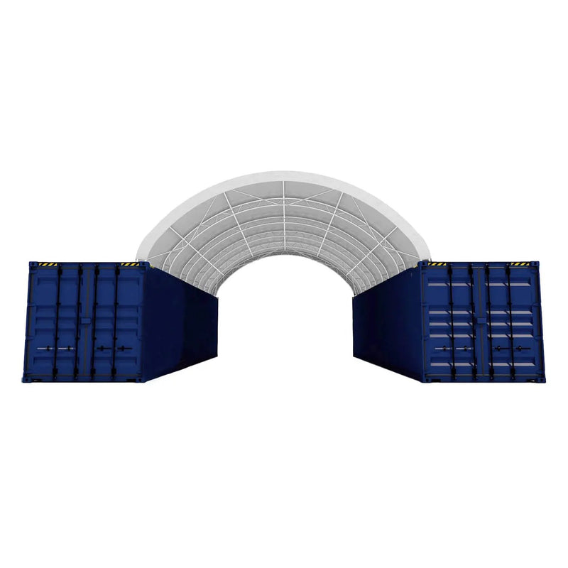Reinforced 20'x40' Double Truss Container Shelter by Chery Industrial