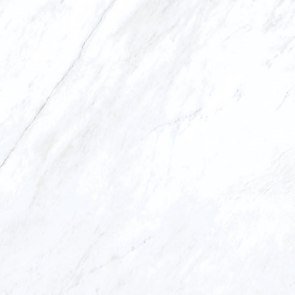 Forty8 Luxe White Polished Marble Look Porcelain Tiles 24x48