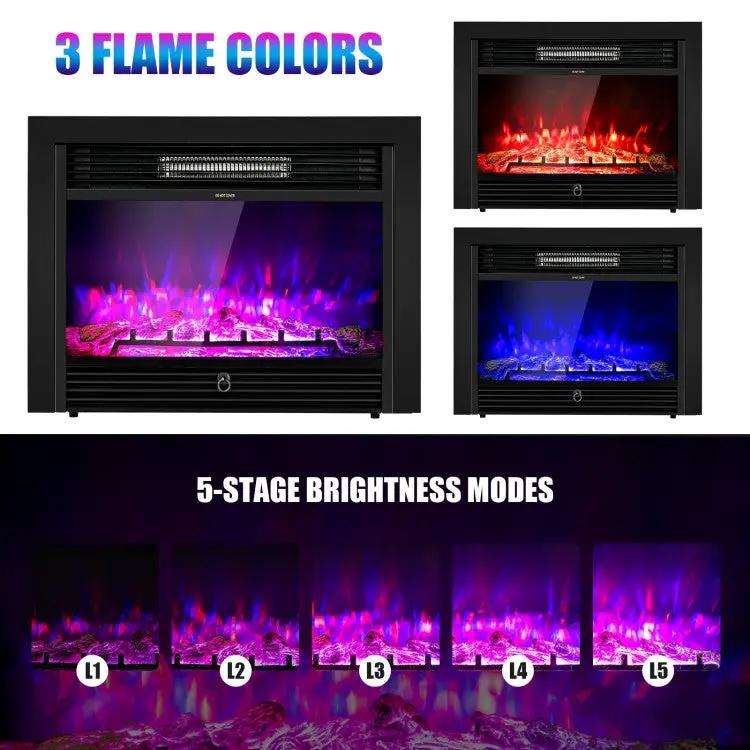 28.5" Recessed Electric Fireplace by DirectDeals