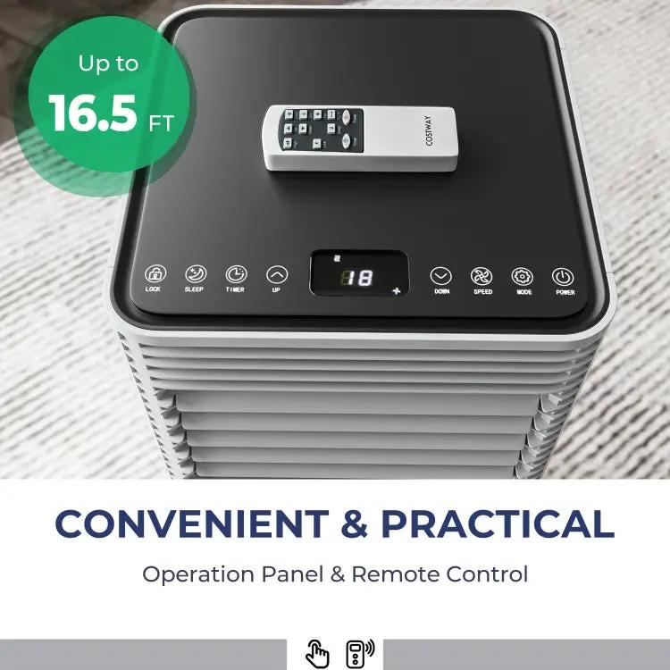 8000 BTU 3-in-1 Air Cooler with Dehumidifier and Fan Mode by DirectDeals