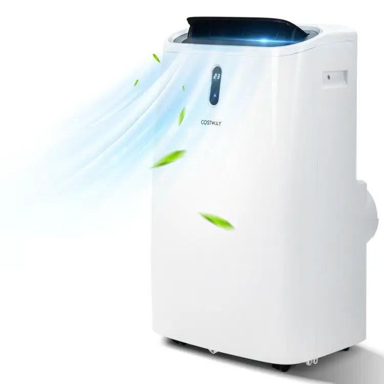 12000 BTU Portable 4-in-1 Air Conditioner with Smart Control-White by DirectDeals