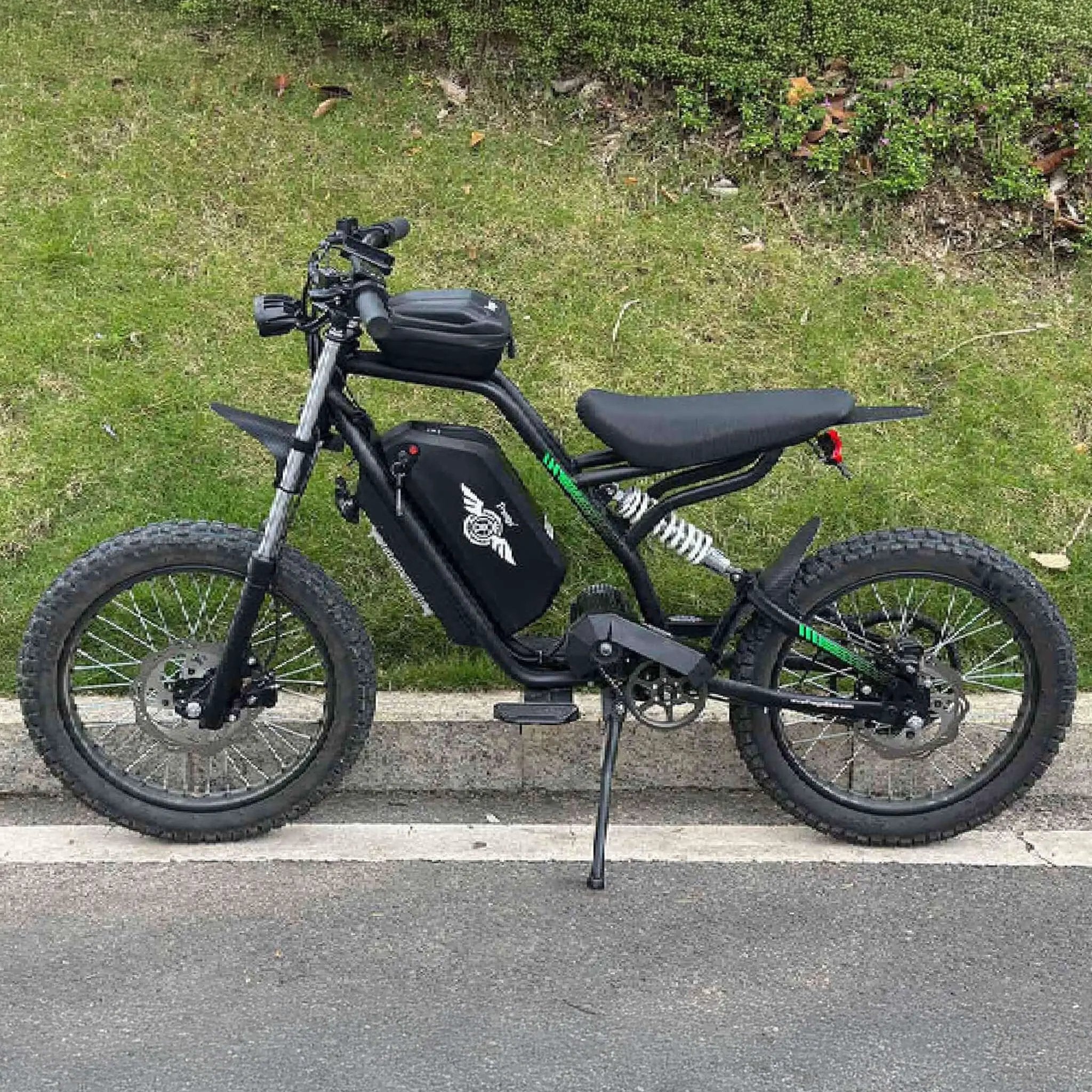 Freego Nova 3 Mid-Drive All-Terrain Electric Motorcycle, 3000W (SAK19582) by SAKSBY WHOLESALE