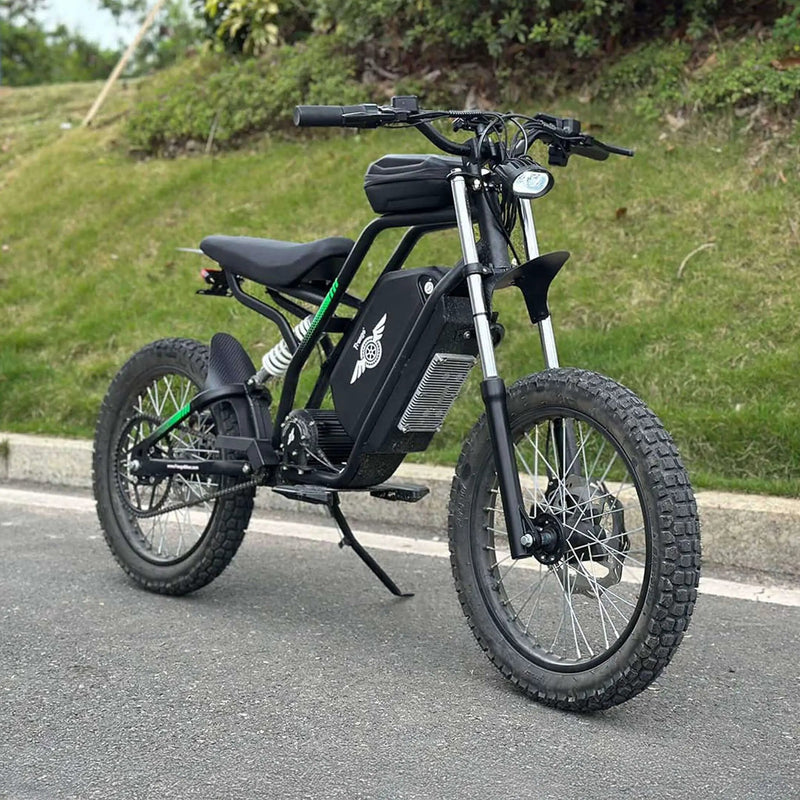 Freego Nova 3 Mid-Drive All-Terrain Electric Motorcycle, 3000W (SAK19582) by SAKSBY WHOLESALE