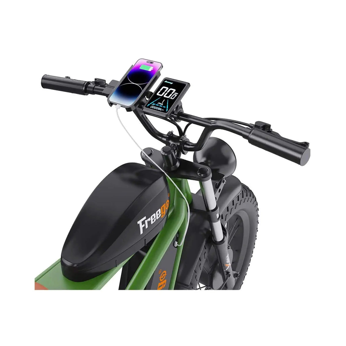 Freego Shotgun Flash F3 Pro Max Electric Dual Motor Bike, 1000W (SAK41583) by SAKSBY WHOLESALE