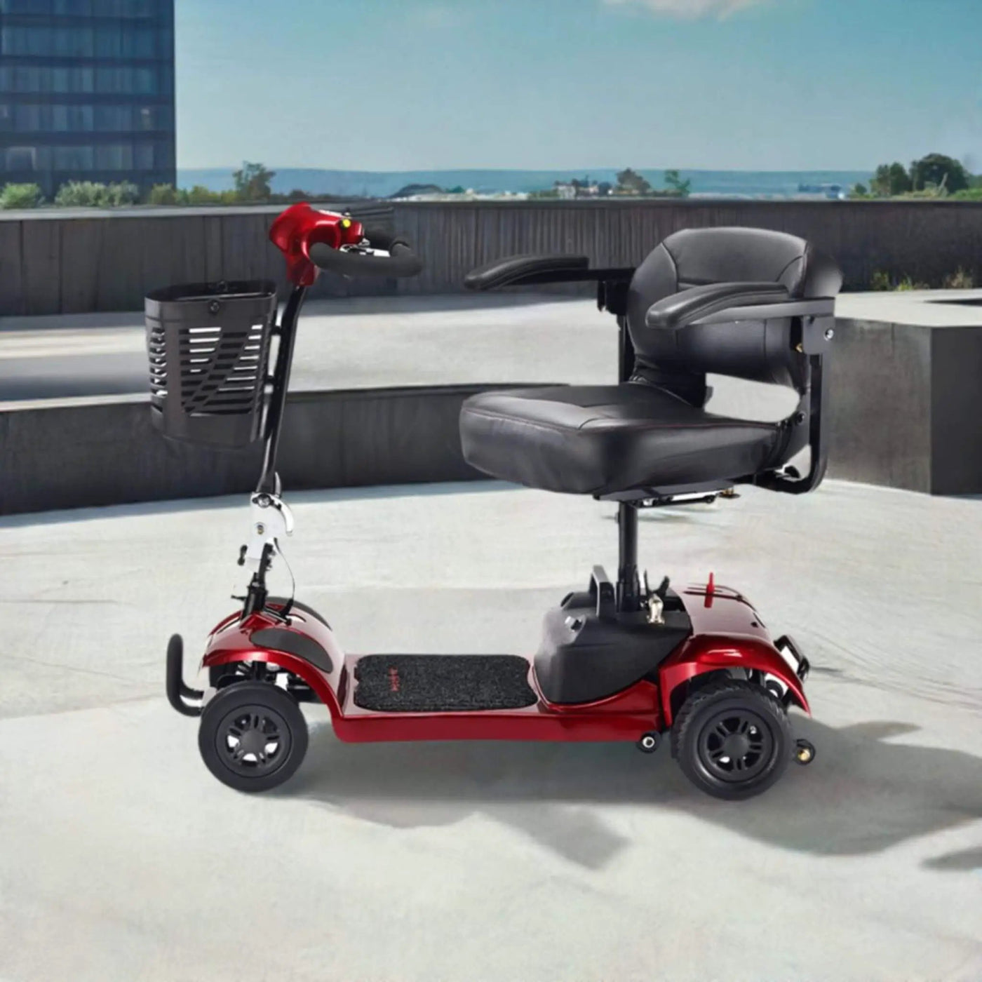 Freerider USA Ascot 4 Advanced Electric Lightweight 4-Wheel Mobility Scooter, 325LBS (SAK96832) by SAKSBY WHOLESALE