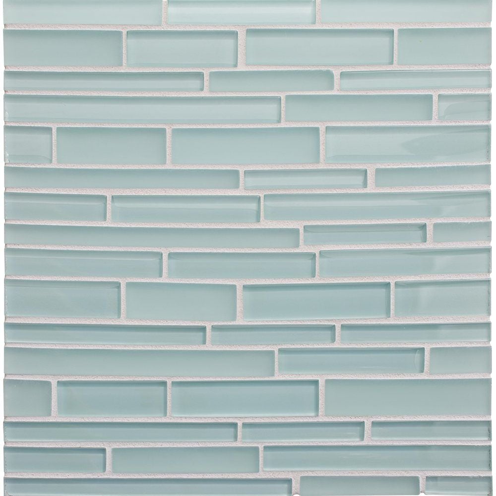 Fresco Gloss/Matte Interlocking Slides Glass Mosaics 12x12 Glass Gloss/Matte 12x12 Mosaics