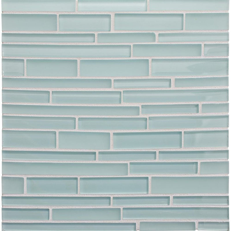 Fresco Gloss/Matte Interlocking Slides Glass Mosaics 12x12 Glass Gloss/Matte 12x12 Mosaics