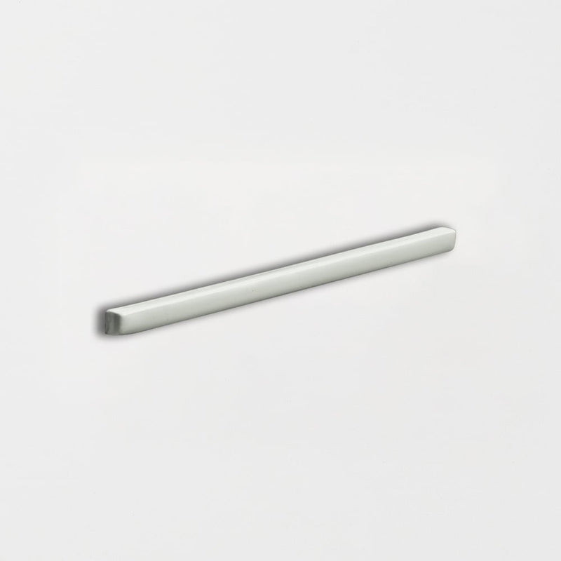Pebble Glossy Edge Trim Ceramic Moldings 3/8x6 Ceramic Glossy 2x8 Moldings