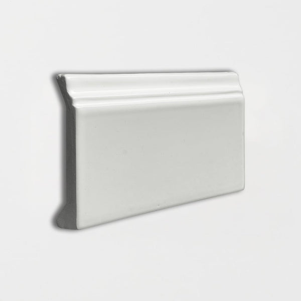 Pebble Glossy Base Trim Ceramic Moldings 4 3/16x6