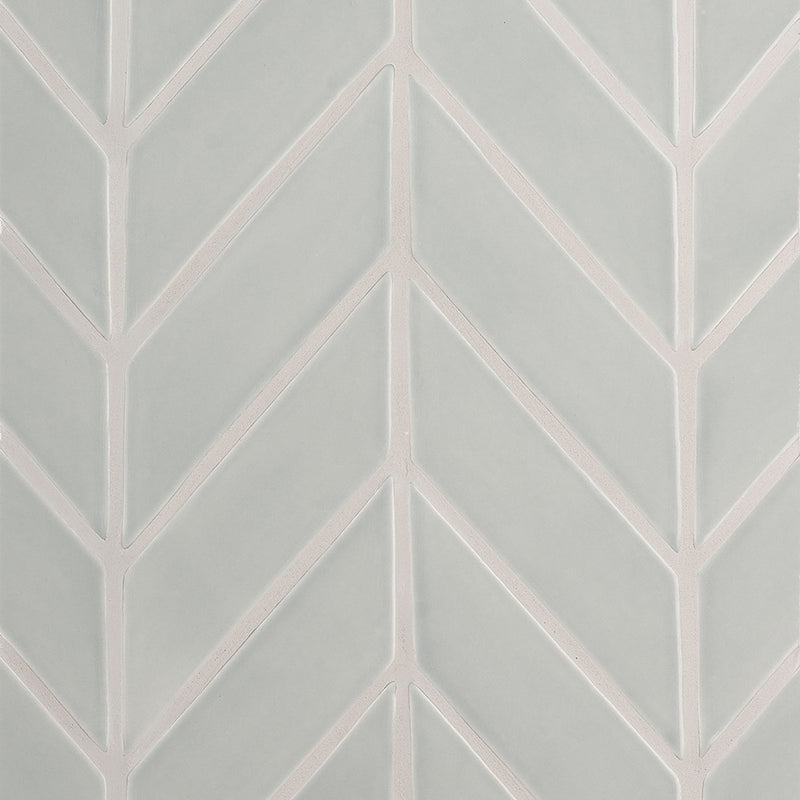 Pebble Glossy Chevron Ceramic Tiles 2x6 Ceramic Glossy 2x6 Tiles — 2