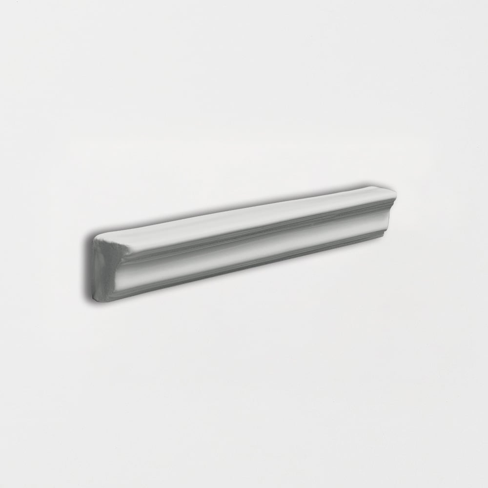 Pebble Glossy Finish Trim Ceramic Moldings 1x6 Ceramic Glossy 2x8 Moldings