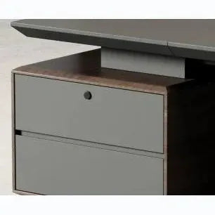 Frisco · Modern L-Shaped Executive Desk by Arc Grove