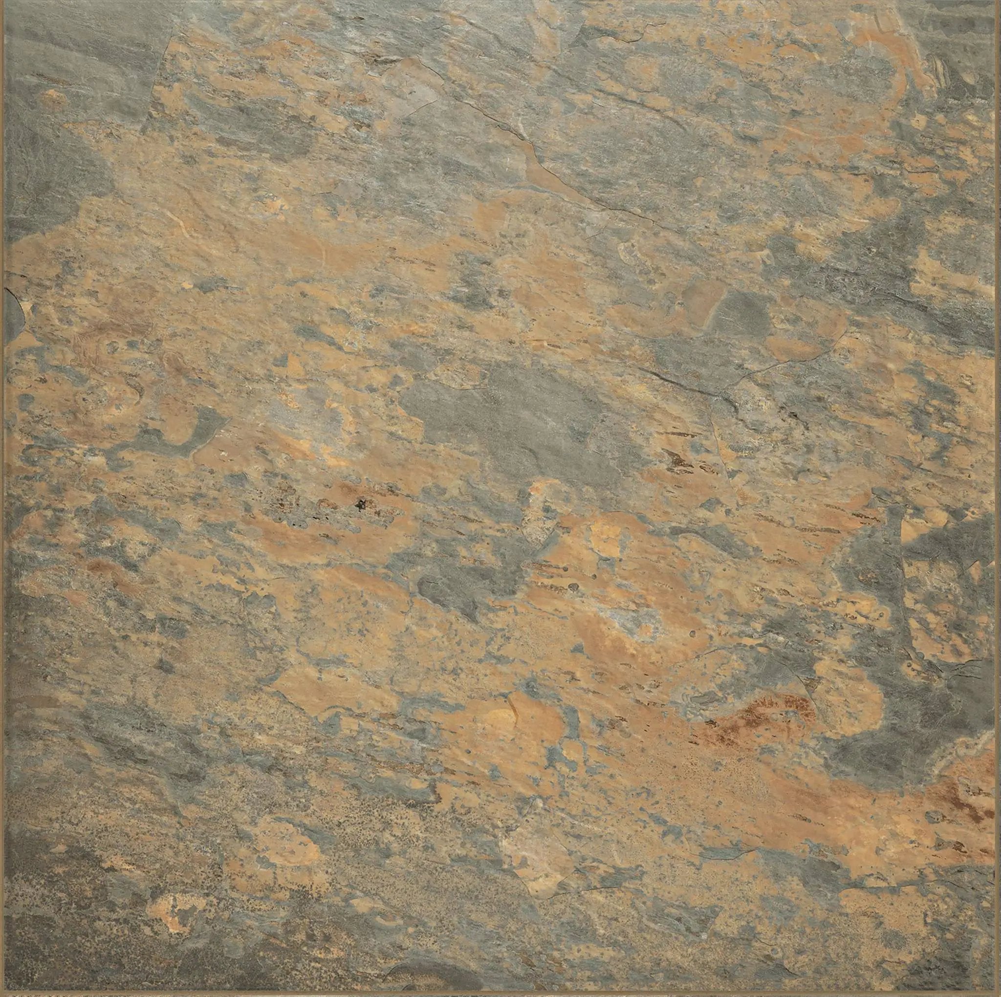 Frontier20 California Gold Slate Look Porcelain Pavers 12x12 by landmarkceramics