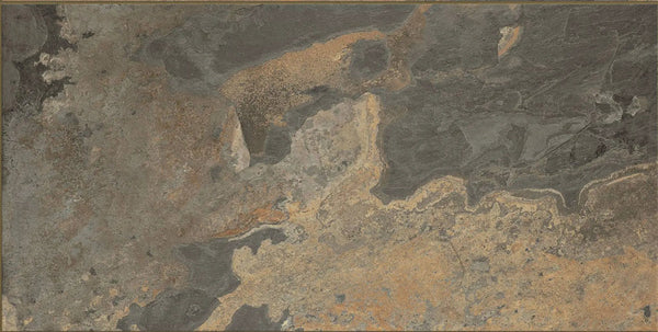 Frontier20 California Gold Slate Look Porcelain Pavers 12x24