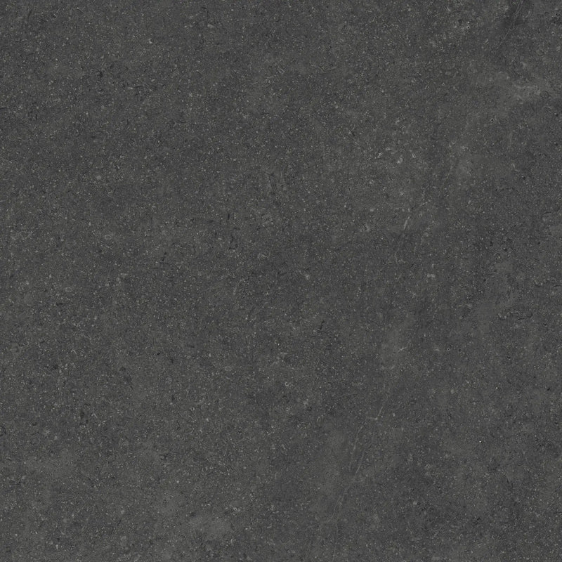Frontier20 Charcoal L Shape Mitered Edge Corner Left Limestone Look Porcelain Moldings 12x24 by landmarkceramics