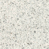Frontier20 Diamond White L Shape Mitered Edge Terrazzo Look Porcelain Moldings 12x24