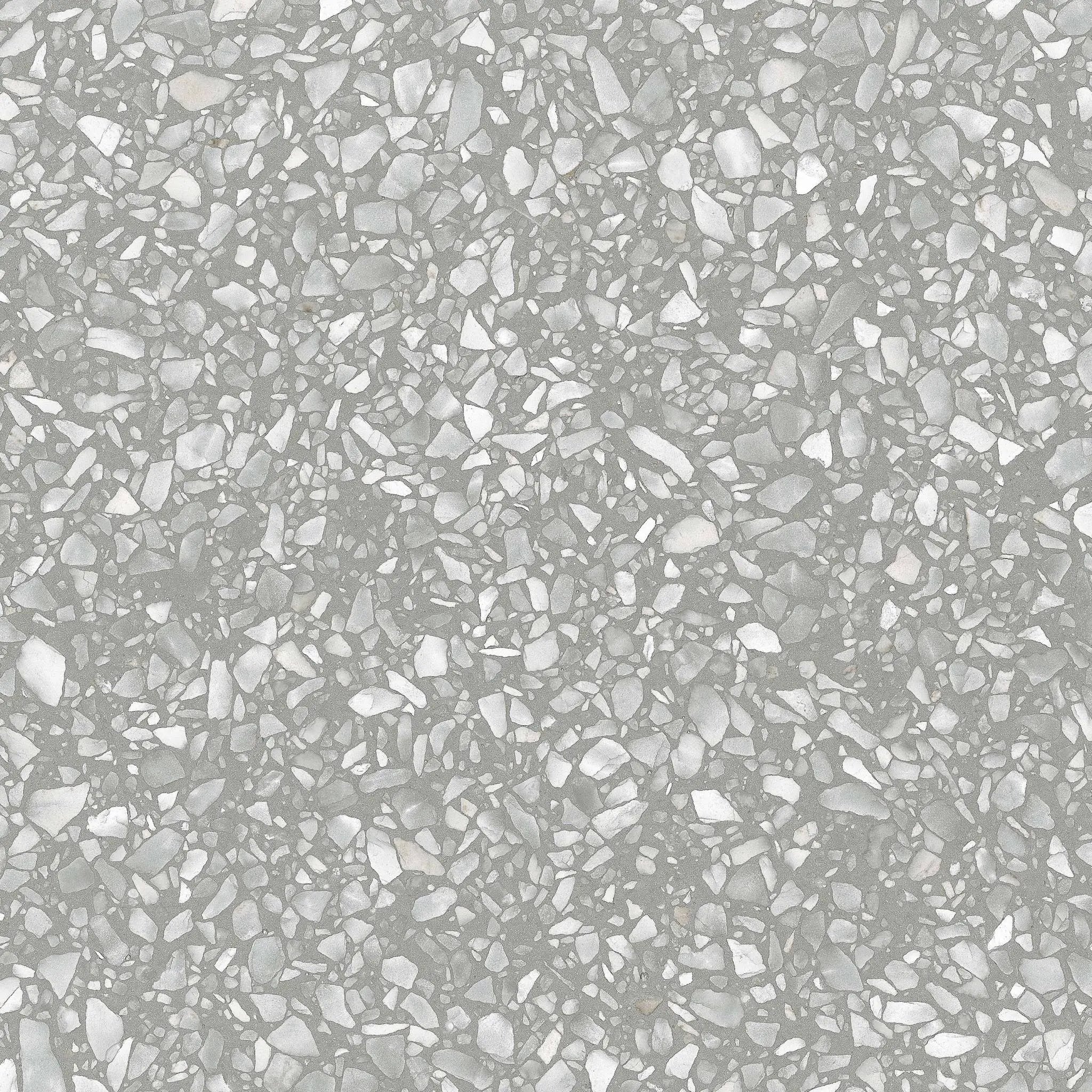 Frontier20 Fashion Grey Coping & Stair Tread Corner Right Bullnose Terrazzo Look Porcelain Moldings 12x24 by landmarkceramics