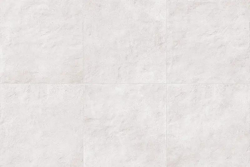 Frontier20 Freedom White Grip Stair Tread Concrete Look Porcelain Moldings 12x24 by landmarkceramics